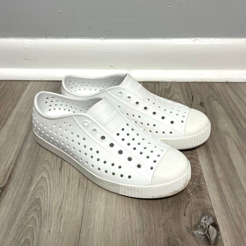 Native Jefferson Slip-On Sneakers in White
